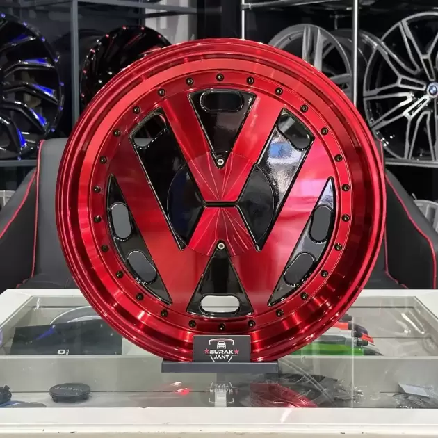 17 İNÇ 4X100 / 114,3 7,5 ET:30 RED W LOGOLU ÖZEL SERİ