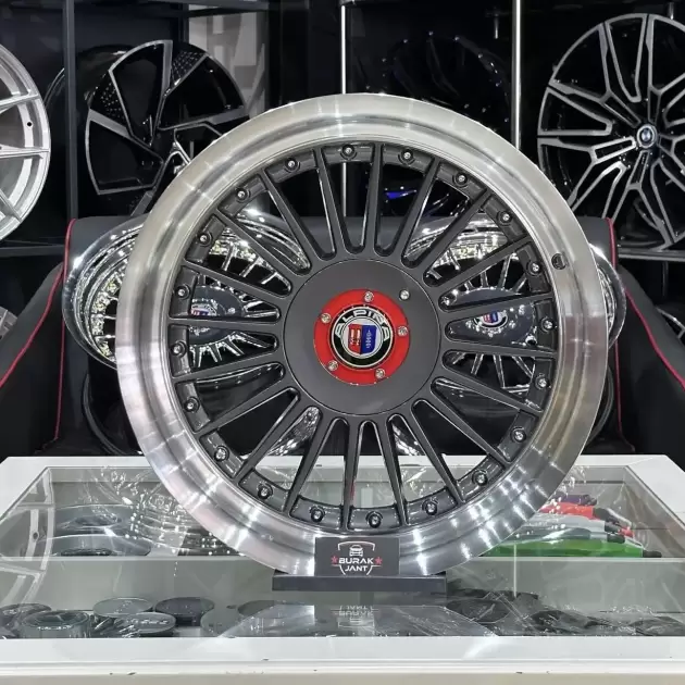17 İNÇ 5X112 /120 8-9 OFSET ET:25-20 ALPINA GUNMETAL LİP POLİSH