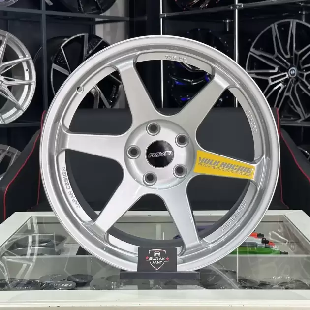 18 İNÇ 5X114.3 ÖN ARKA SİLVER TE37 JANT MODELİ