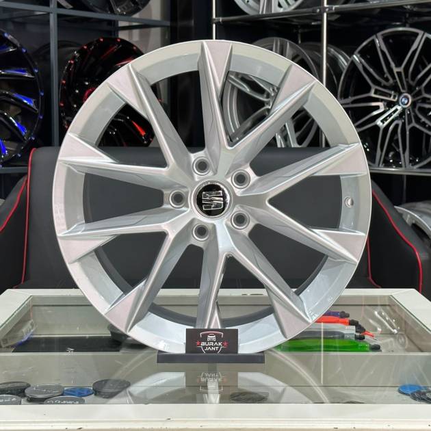 18 İNÇ 5X112 SEAT LEON FR SİLVER AKREP JANT MODELİ (4ADET)