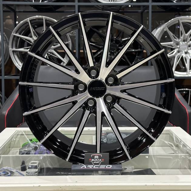 ARCEO LİSBON 19 İNÇ 5X112 BLACK DİAMOND ÖN/ARKA JANT MODELİ (4ADET) YENİ!