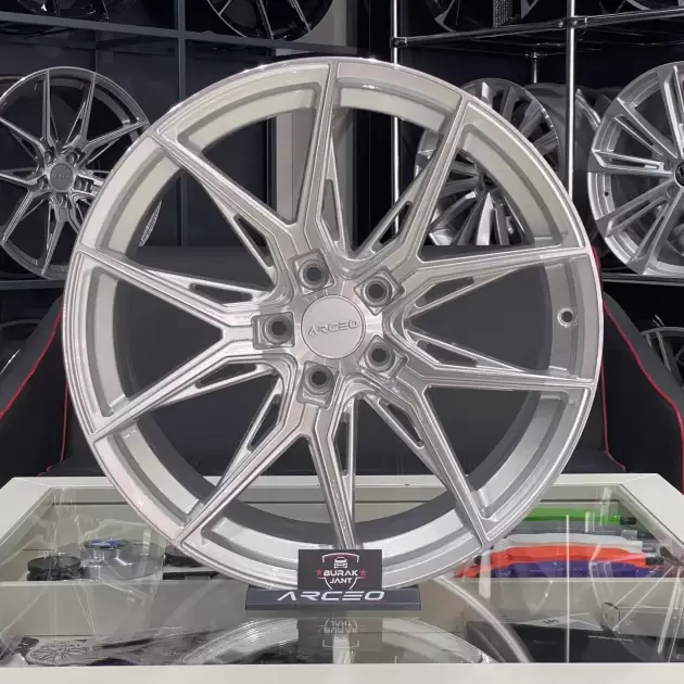 ARCEO MARSEİLLE 19 İNÇ 5X112 SİLVER DİAMOND ÖN/ARKA JANT MODELİ