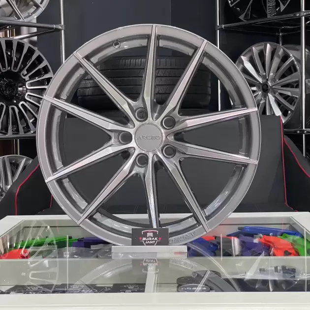 ARCEO MONACO 18 İNÇ 5X112 TİTAN DİAMOND JANT MODELİ