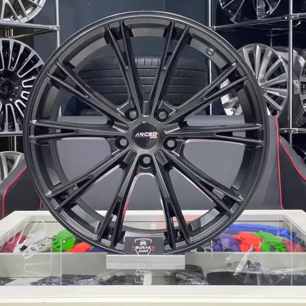 ARCEO STARS 19 İNÇ 5X112 MATT BLACK AUDİ VW JANT MODELİ