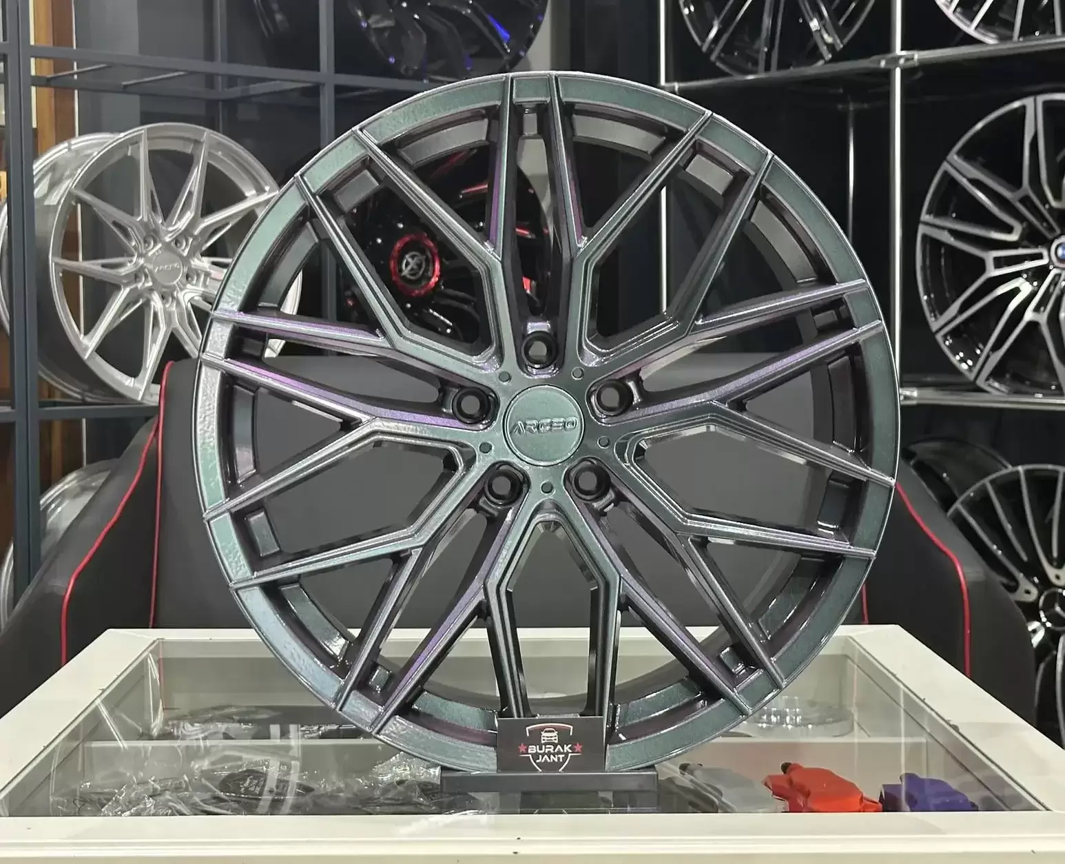 ARCEO VALENCİA 20 İNÇ 5X120 MİDNİGHT PURPLE ÖN ARKA JANT MODELİ (4ADET)