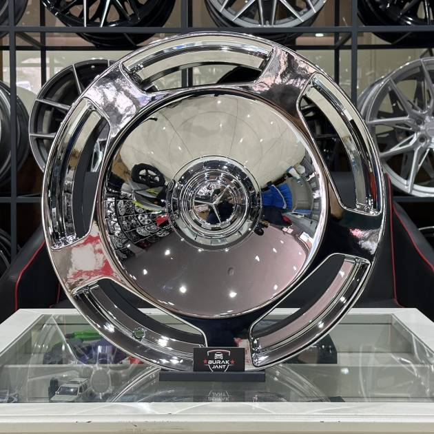20 İNÇ 5X112 MERCEDES ÖN/ARKA MAYBACH CHROME JANT MODELİ (4ADET)