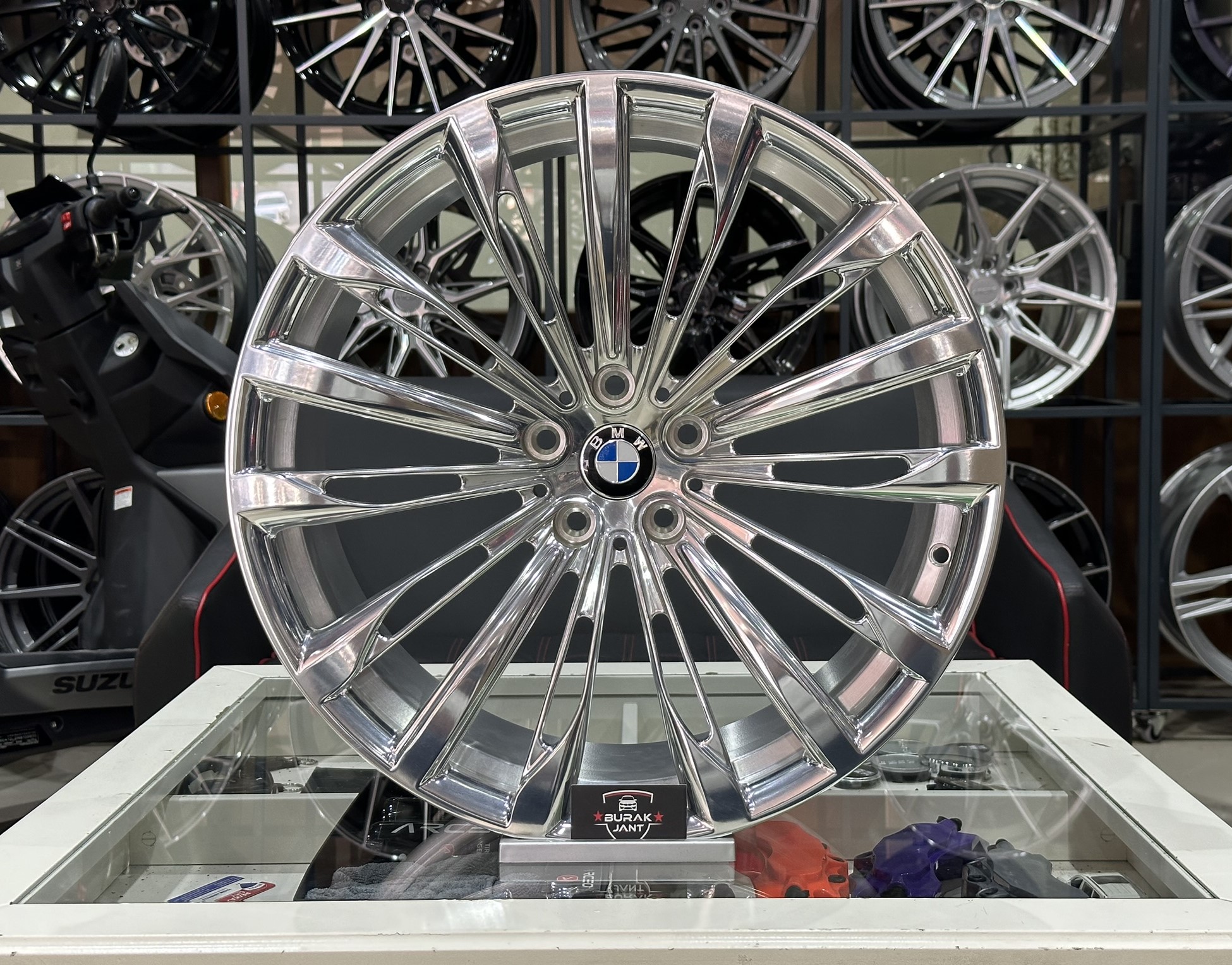 20 İNÇ 5X112 BMW G11 G12 G70 G30 UYUMLU ÖN/ARKA FORGED KROM JANT MODELİ (4ADET)