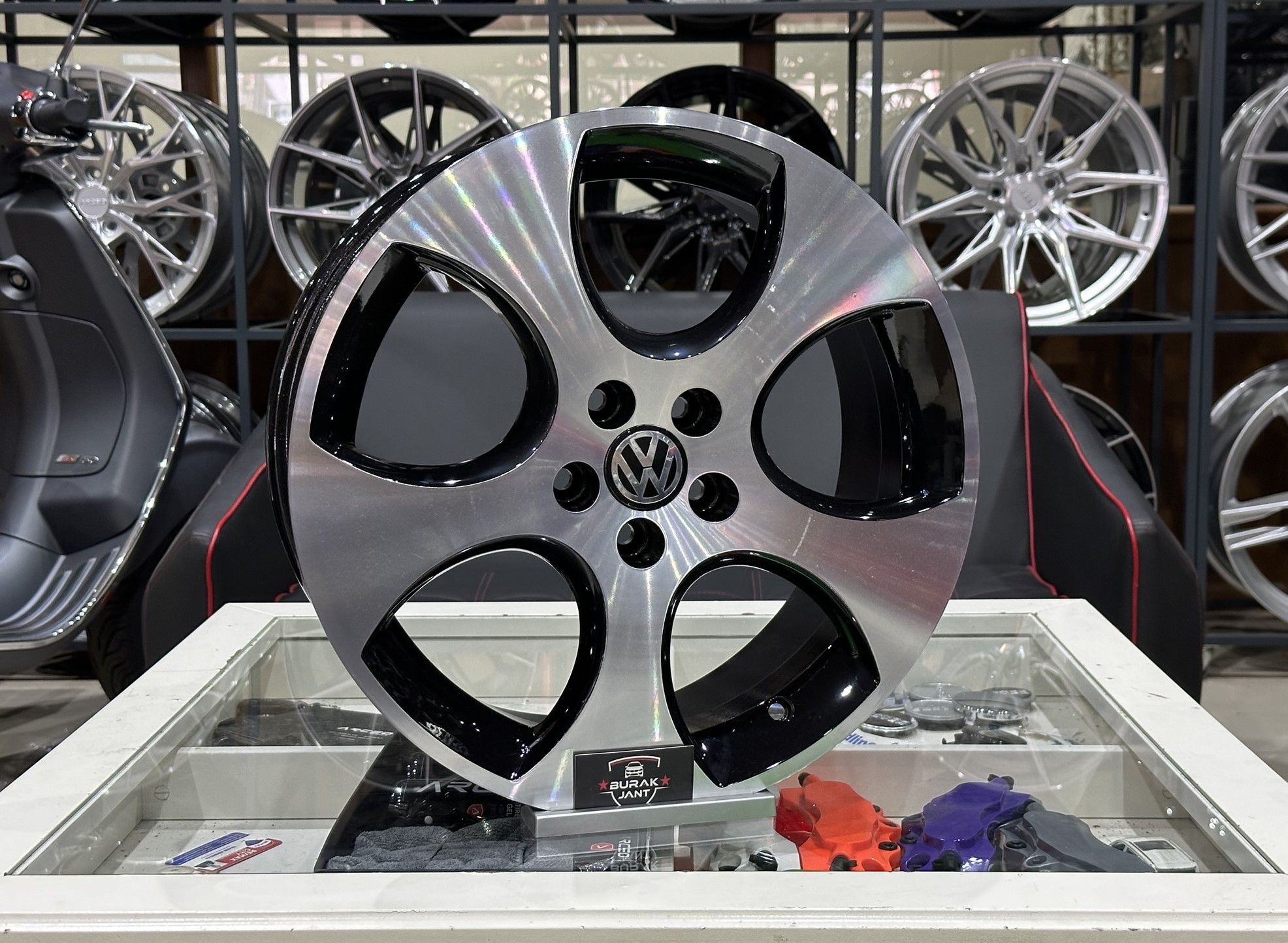 17 İNÇ 4X100 DETROİT JANT MODELİ VW RENAULT FİAT HONDA UYUMLU (4ADET) - Görsel 2