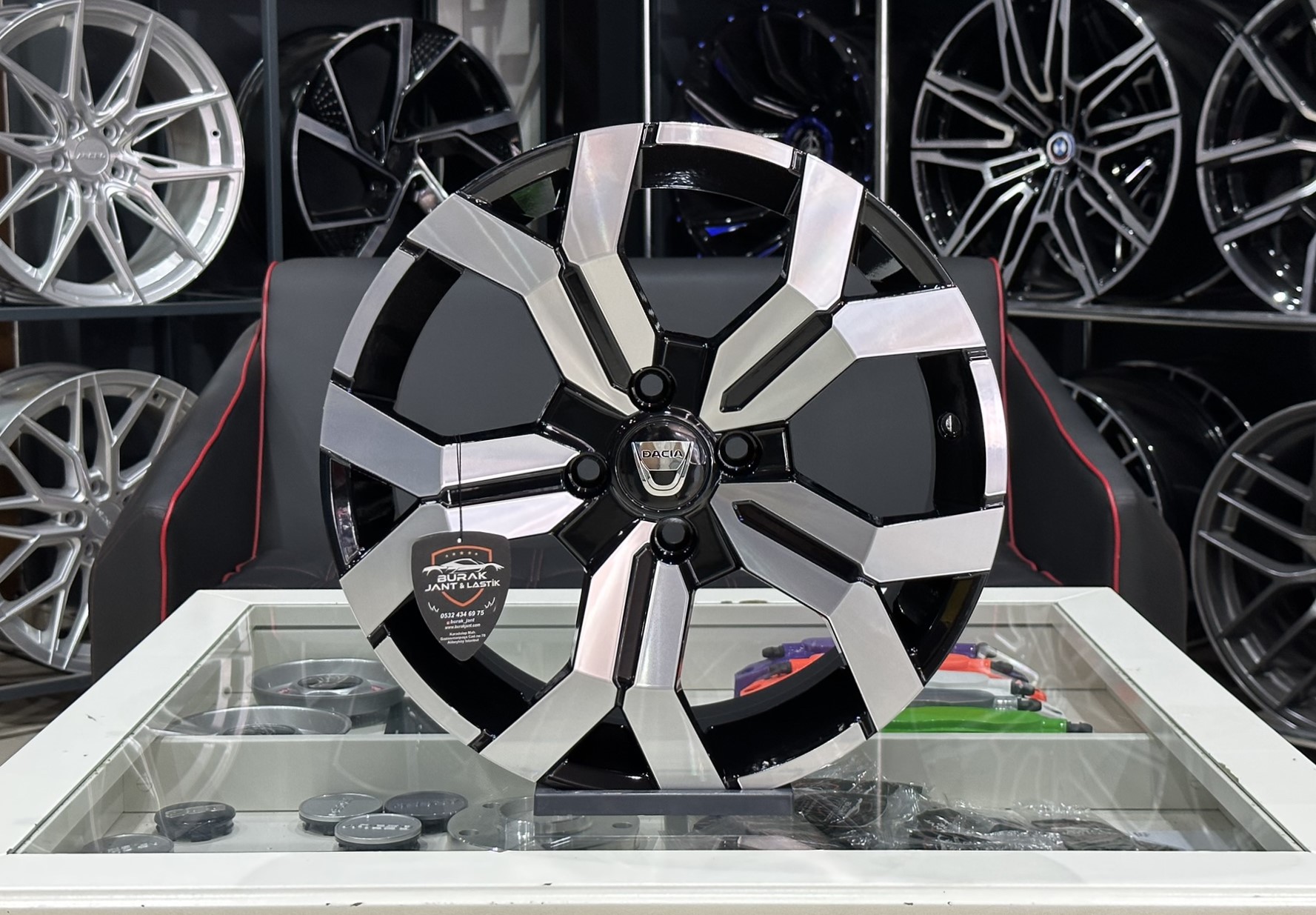 16 İNÇ 4X100 DACIA SANDERO STEPWAY JANT MODELİ (4ADET)
