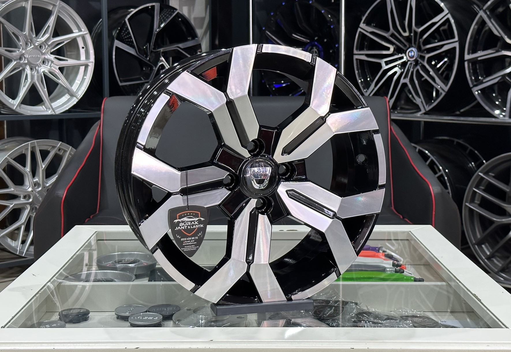 16 İNÇ 4X100 DACIA SANDERO STEPWAY JANT MODELİ (4ADET) - Görsel 2