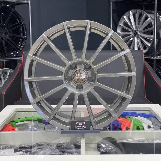 17 İNÇ 5X100 WRC GUN METAL GRİ JANT MODELİ (4ADET)