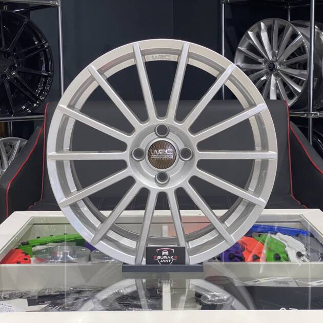 16 İNÇ 4X100 WRC SİLVER JANT MODELİ (4ADET)