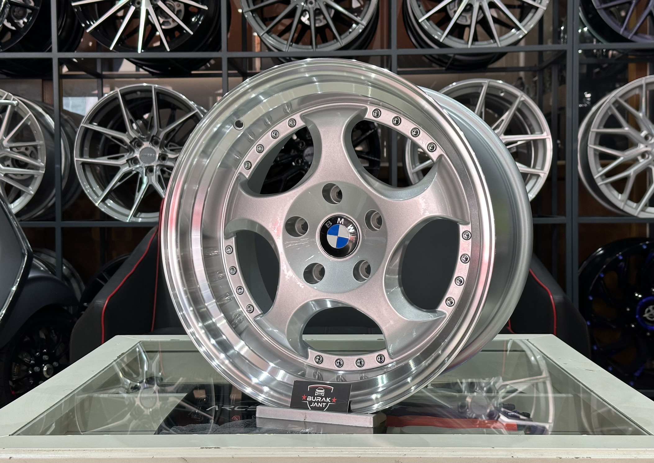 17 İNÇ 5X120 BMW E36 M COUNTER RONDEL BAŞKENT ÖN ARKA JANT MODELİ (4ADET) - Görsel 3