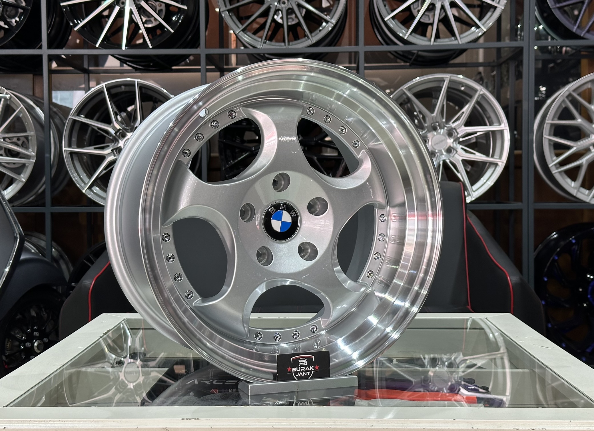 17 İNÇ 5X120 BMW E36 M COUNTER RONDEL BAŞKENT ÖN ARKA JANT MODELİ (4ADET) - Görsel 2