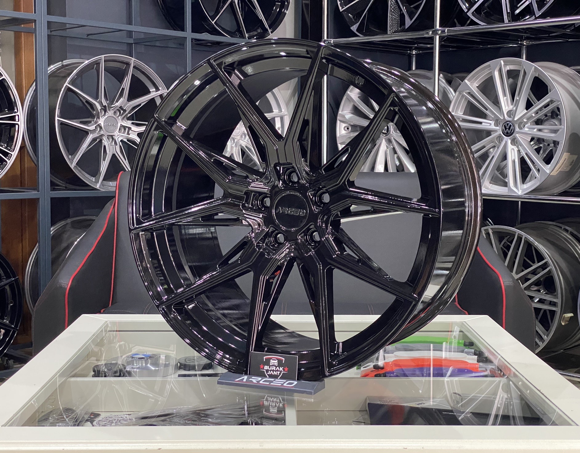 ARCEO MARSEİLLE 17 İNÇ 5X100 GLOSSY BLACK JANT MODELİ (4ADET) - Görsel 3
