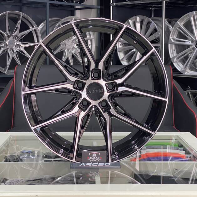 ARCEO MARSEİLLE 17 İNÇ 5X105 BLACK DİAMOND JANT MODELİ (4ADET)