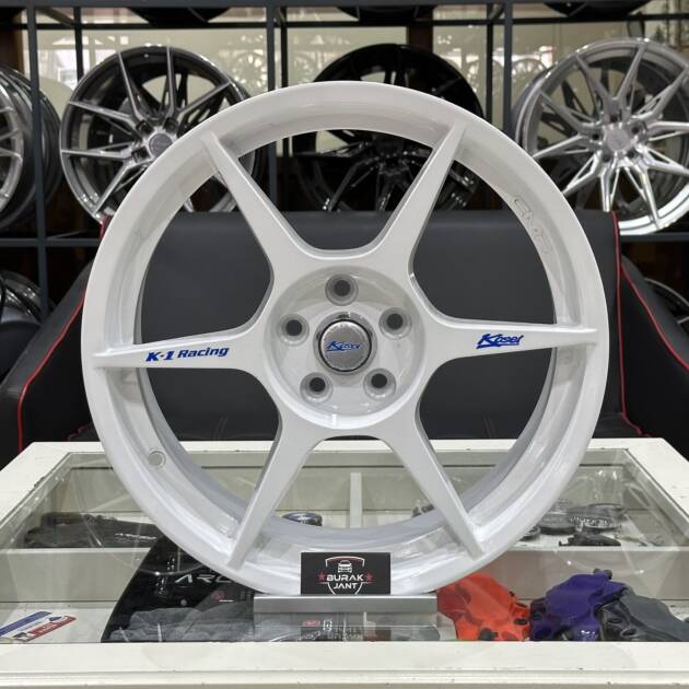 17 İNÇ 5X114.3 K1 RACİNG KOSEİ SOFT WHİTE JANT MODELİ (4ADET)