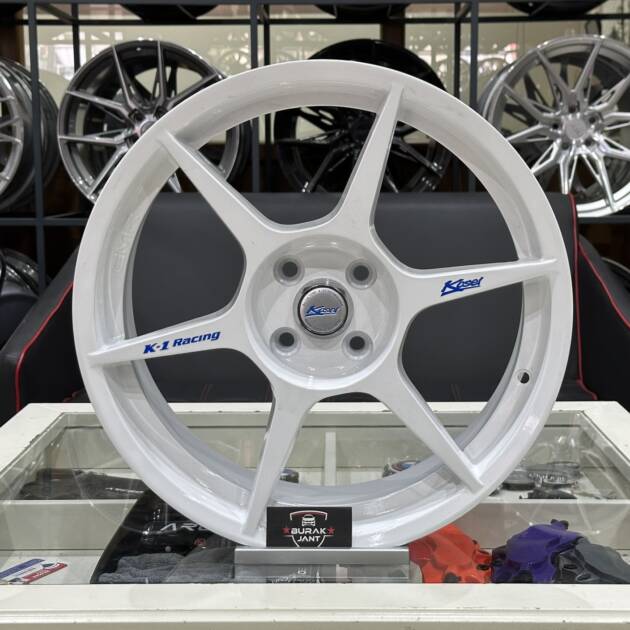 17 İNÇ 4X100 K1 RACİNG KOSEİ SOFT WHİTE JANT MODELİ (4ADET)