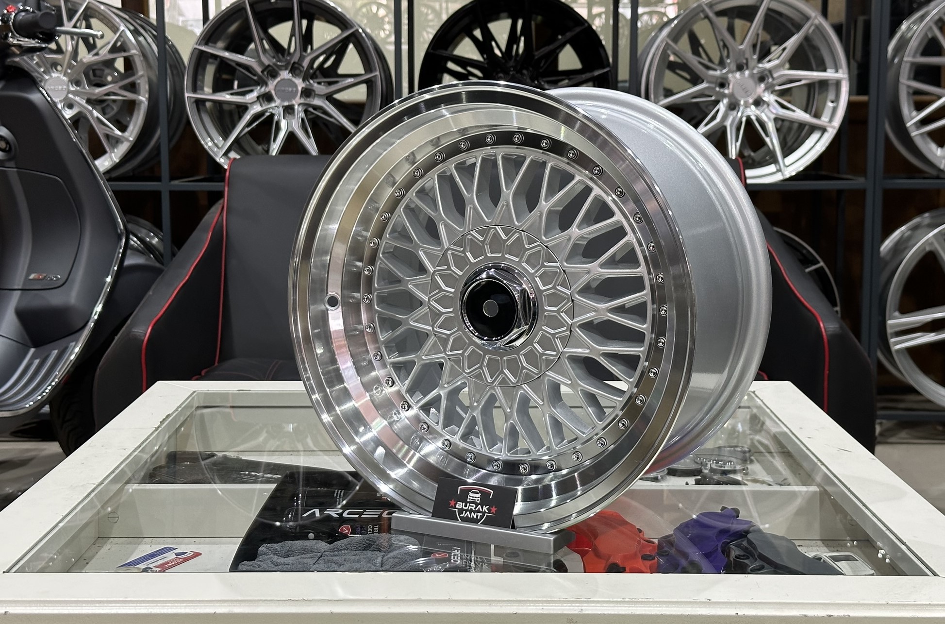 15 İNÇ 4X100 BBS SİLVER LİP DİAMOND JANT MODELİ (4ADET) - Görsel 3