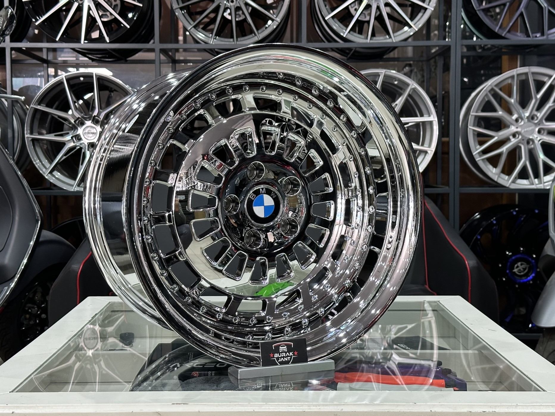 19 İNÇ 5X120 BMW ÖN/ARKA CHROME TERMİNATÖR JANT MODELİ (4ADET) - Görsel 2