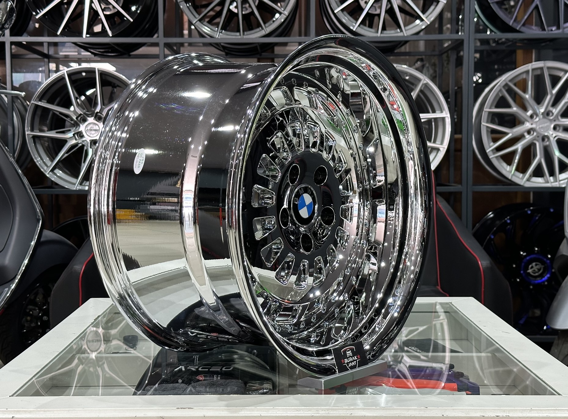 19 İNÇ 5X120 BMW ÖN/ARKA CHROME TERMİNATÖR JANT MODELİ (4ADET) - Görsel 4