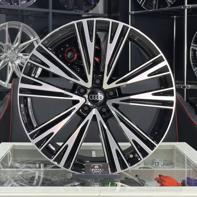 18 İNÇ 5X112 AUDİ A3 A4 A5 A6 BLACK DİAMOND JANT MODELİ (4ADET)