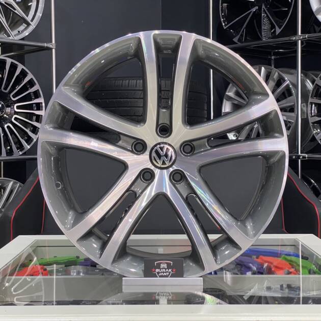 17 İNÇ 5X100 VOLKSWAGEN POLO İBİZA SAVANNAH GUNMETAL DİAMOND JANT MODELİ (4ADET)