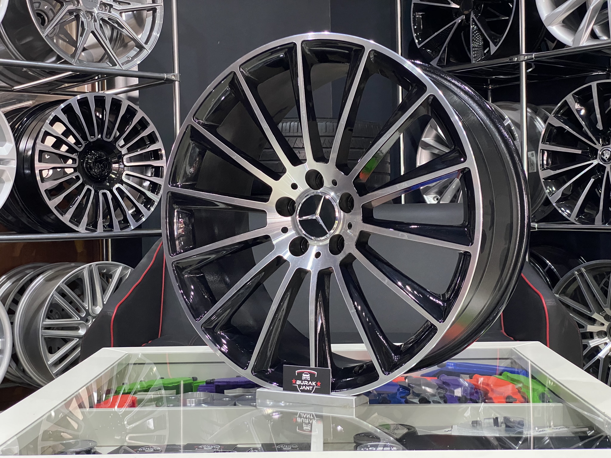 20 İNÇ 5X112 MERCEDES E180 E200 ÖN/ARKA JANT MODELİ (4ADET) - Görsel 3
