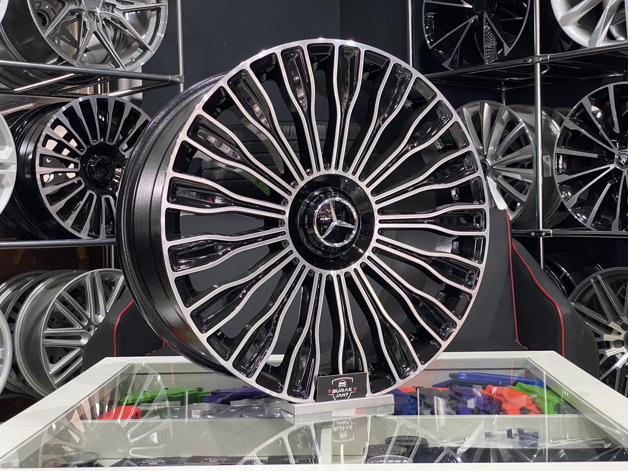 16 İNÇ 5X112 MERCEDES VİTO MAYBACH JANT MODELİ (4ADET) - Görsel 2