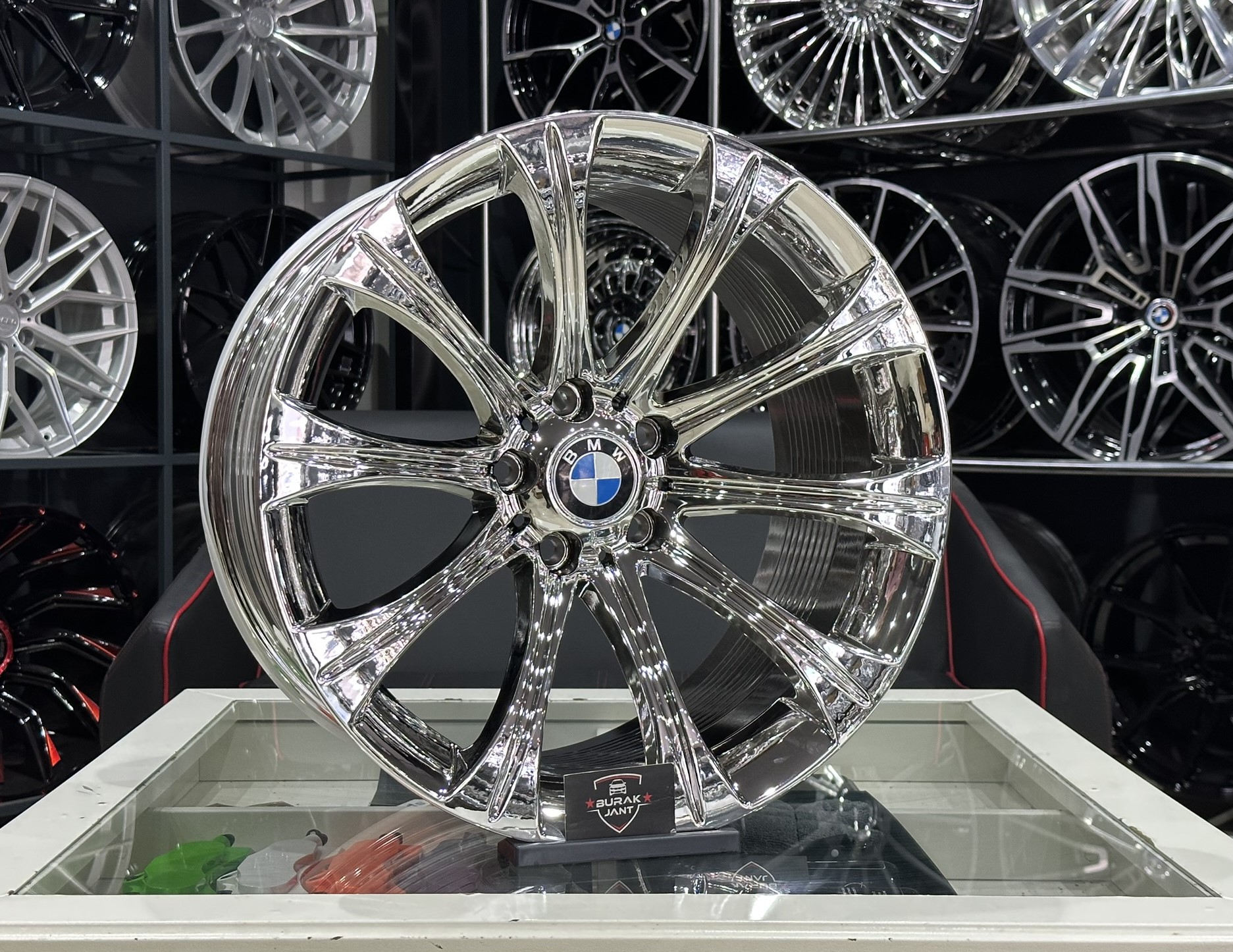 19 İNÇ 5X120 BMW E60 M5 ÖN/ARKA VC CHROME JANT MODELİ (4ADET) - Görsel 2