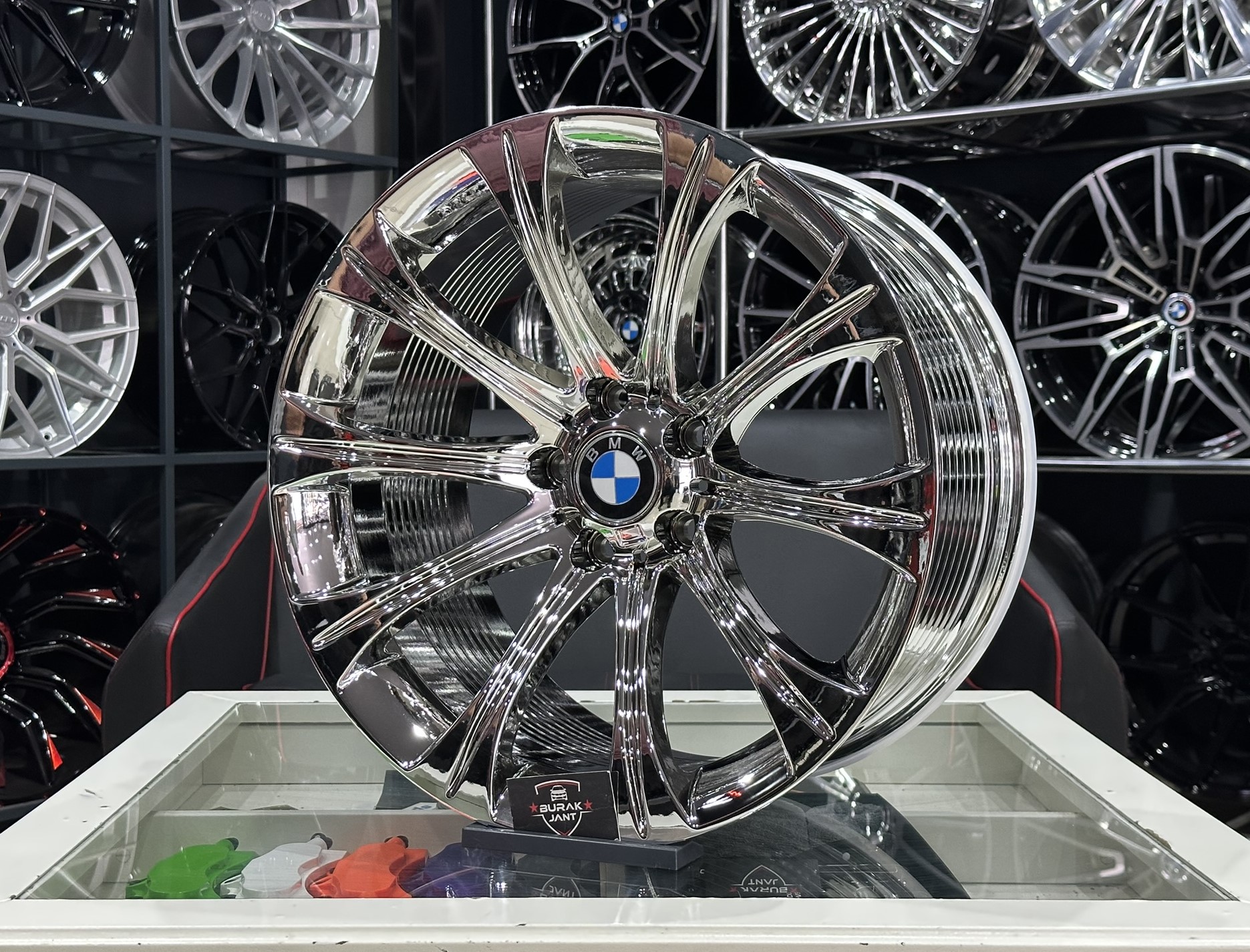 19 İNÇ 5X120 BMW E60 M5 ÖN/ARKA VC CHROME JANT MODELİ (4ADET) - Görsel 3