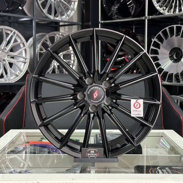 18 İNÇ 5X112 ORJİNAL İNFORGED İFG54 MATT BLACK ÖN ARKA JANT MODELİ (4ADET)