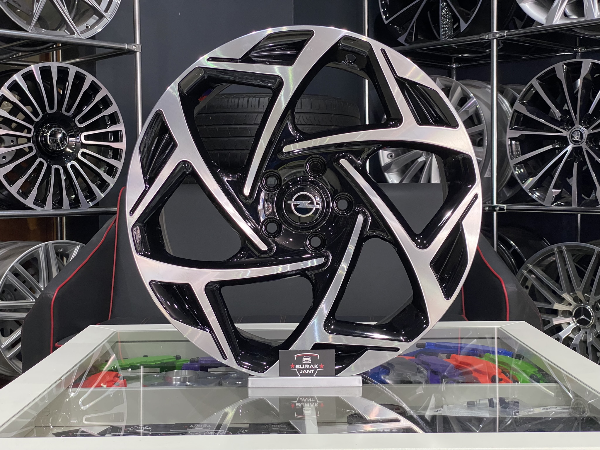 17 İNÇ 5X105 OPEL ASTRA J OPC ATOM JANT MODELİ (4ADET)