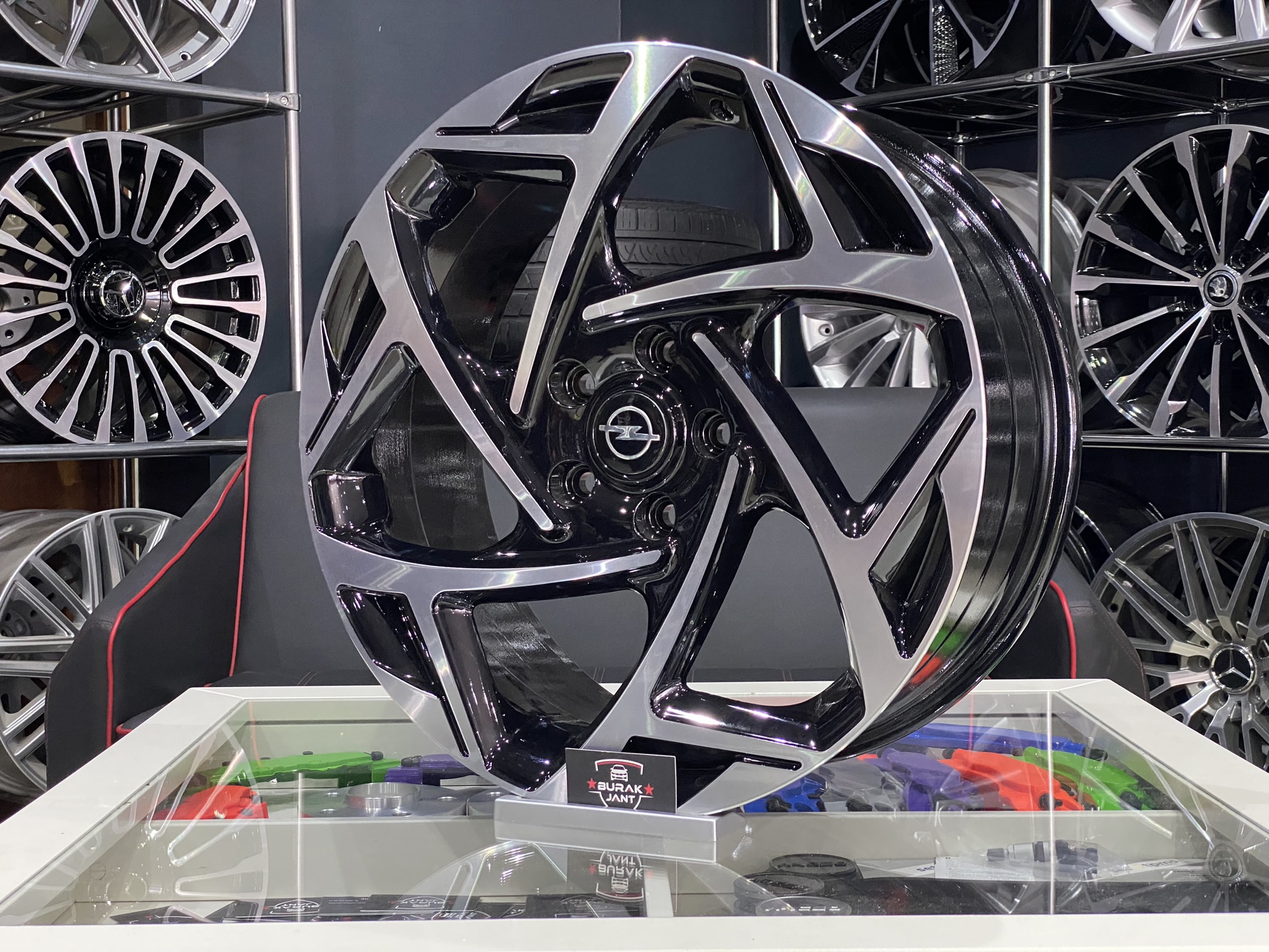 17 İNÇ 5X105 OPEL ASTRA J OPC ATOM JANT MODELİ (4ADET) - Görsel 3