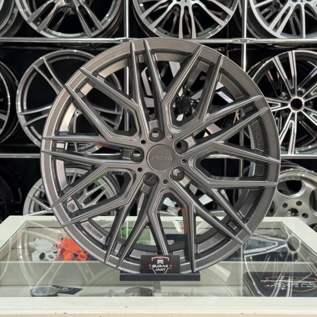 ARCEO VALENCİA 18 İNÇ 5X100 TİTAN GRİ JANT MODELİ (4ADET)