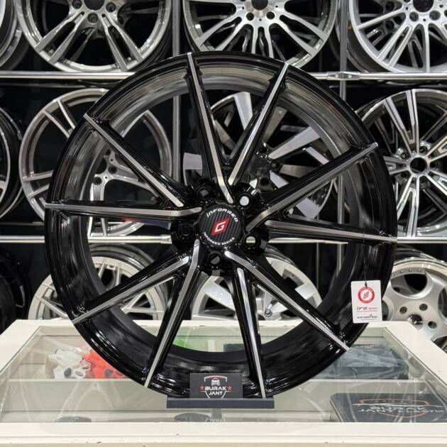 20 İNÇ 5X112 ORJİNAL İNFORGED İFG58 BLACK MACHİNED ÖN ARKA JANT MODELİ (4ADET)