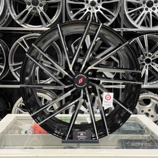 20 İNÇ 5X112 ORJİNAL İNFORGED İFG59 BLACK MACHİNED ÖN ARKA JANT MODELİ (4ADET)