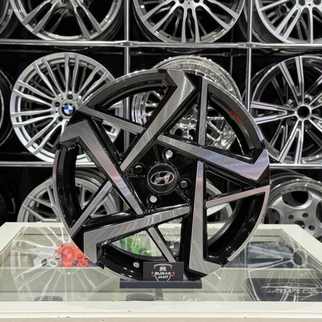 16 İNÇ 4X100 HYUNDAİ İ20 BLACK DİAMOND JANT MODELİ (4ADET)