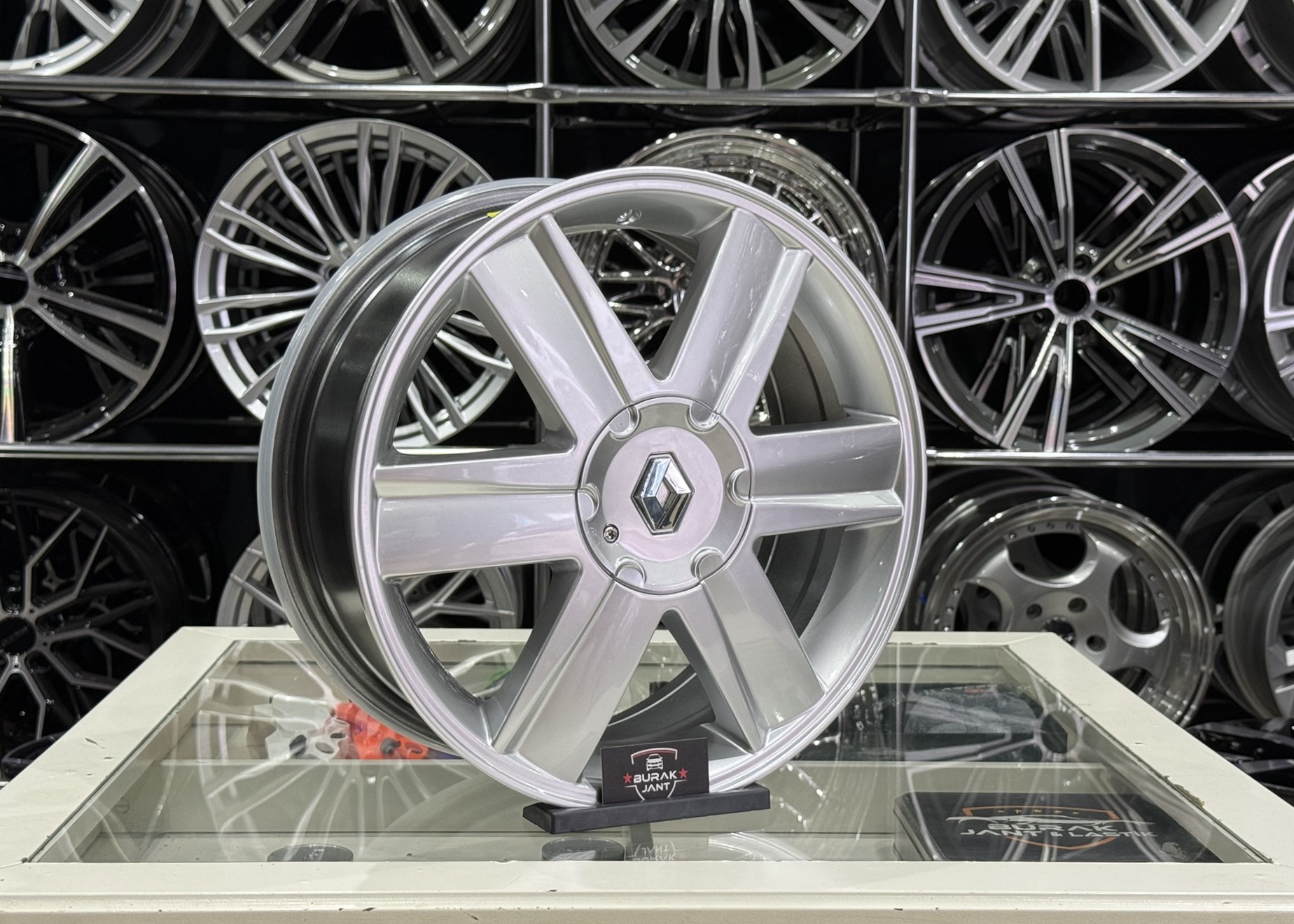 16 İNÇ 4X100 RENAULT MEGANE 2 JANT MODELİ (4ADET) - Görsel 2