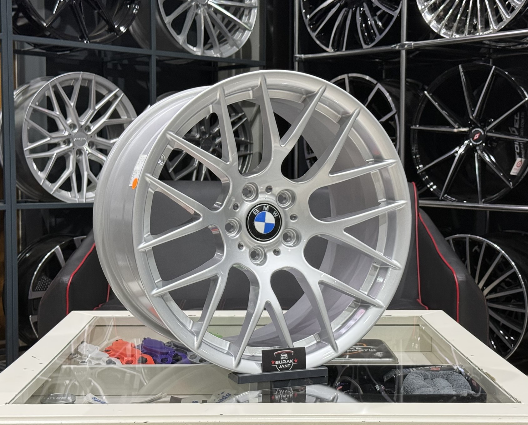 19 İNÇ 5X120 BMW E46 E90 E92 E93 ÖN ARKA CSL JANT MODELİ (4ADET) - Görsel 2