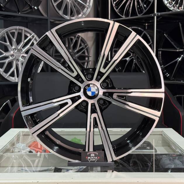 19 İNÇ 5X112 BMW G20 G22 STYLE-793 İNDİVİDUAL ÖN/ARKA BLACK DİAMOND JANT MODELİ (4ADET)