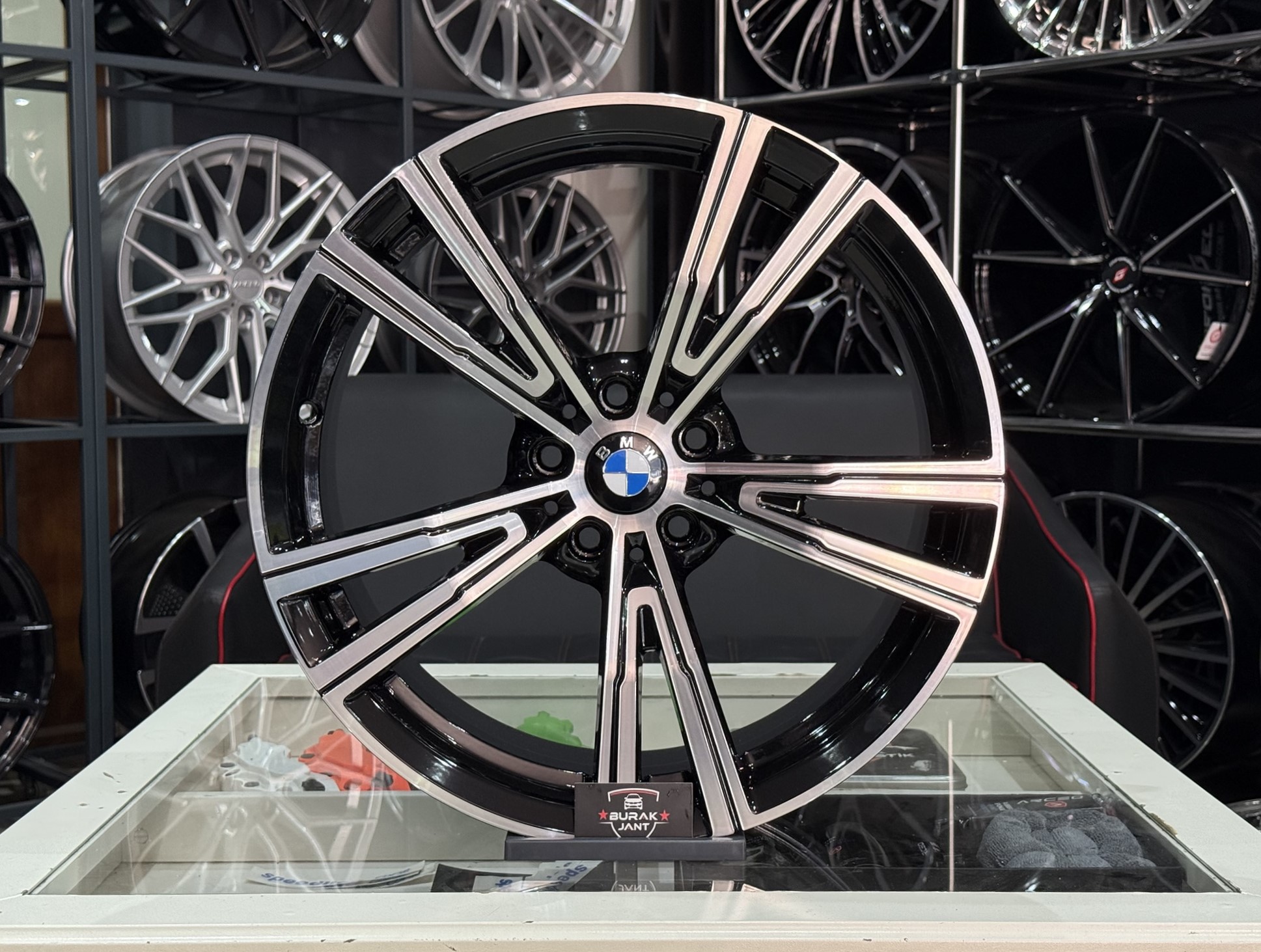 19 İNÇ 5X112 BMW G20 G22 STYLE-793 İNDİVİDUAL ÖN/ARKA BLACK DİAMOND JANT MODELİ (4ADET)