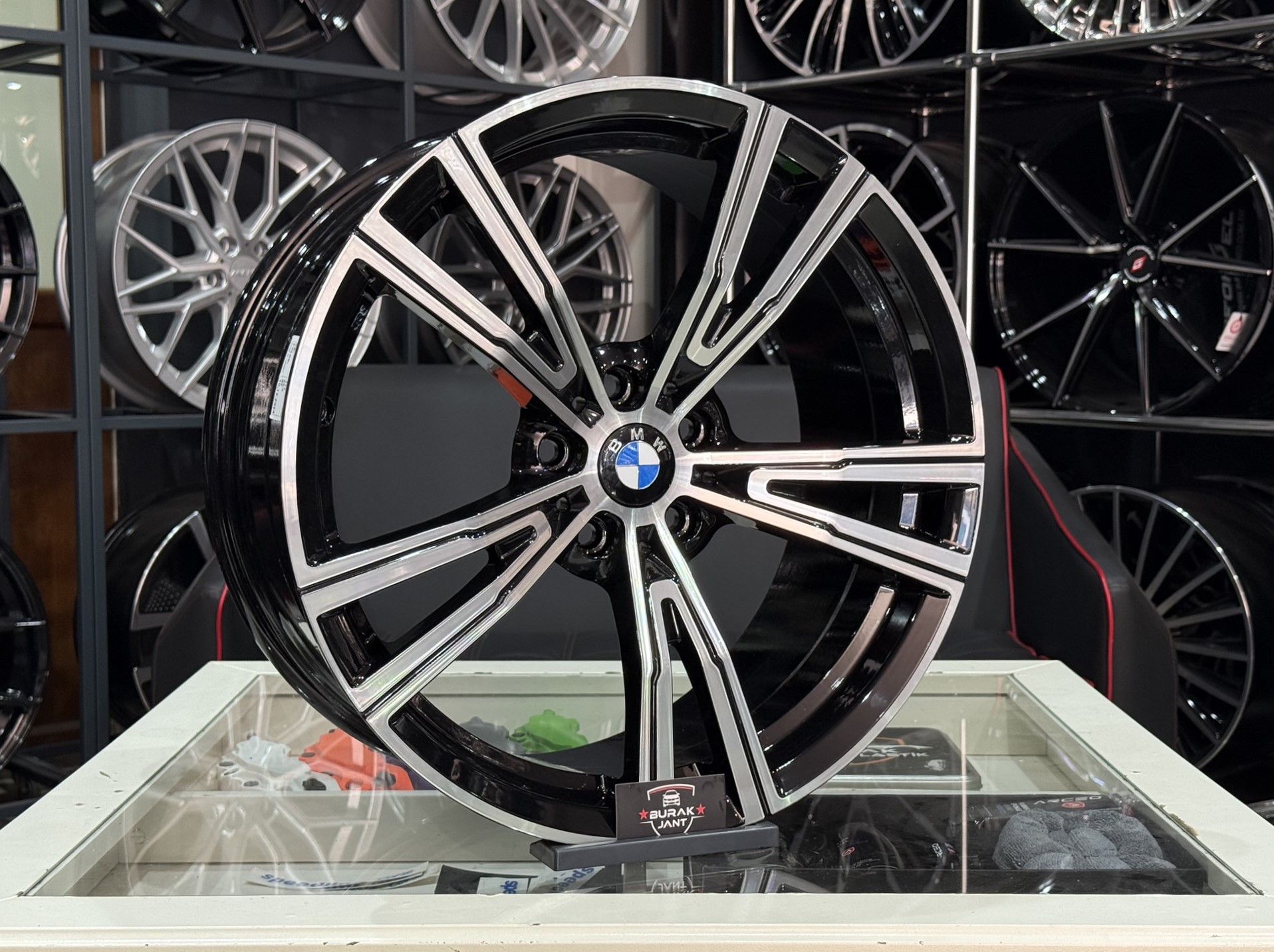 19 İNÇ 5X112 BMW G20 G22 STYLE-793 İNDİVİDUAL ÖN/ARKA BLACK DİAMOND JANT MODELİ (4ADET) - Görsel 2