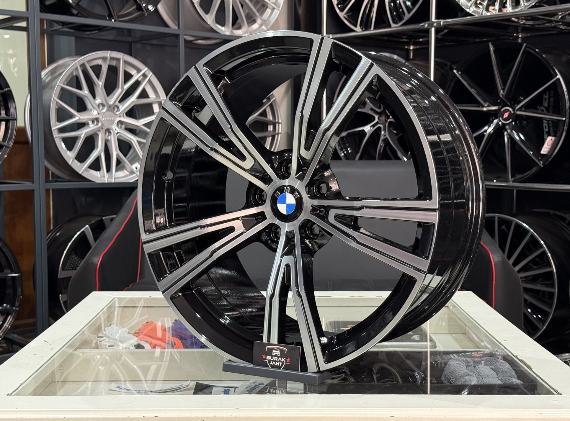 19 İNÇ 5X112 BMW G20 G22 STYLE-793 İNDİVİDUAL ÖN/ARKA BLACK DİAMOND JANT MODELİ (4ADET) - Görsel 3
