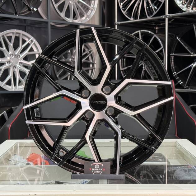 ARCEO VALENCİA 17 İNÇ 4X100 BLACK DİAMOND M02 JANT MODELİ (4ADET)