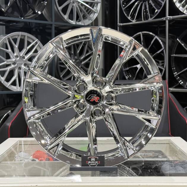 18 İNÇ 5X112 SEAT LEON FR KROM AKREP JANT MODELİ (4ADET) JETTA GOLF CADDY UYUMLU