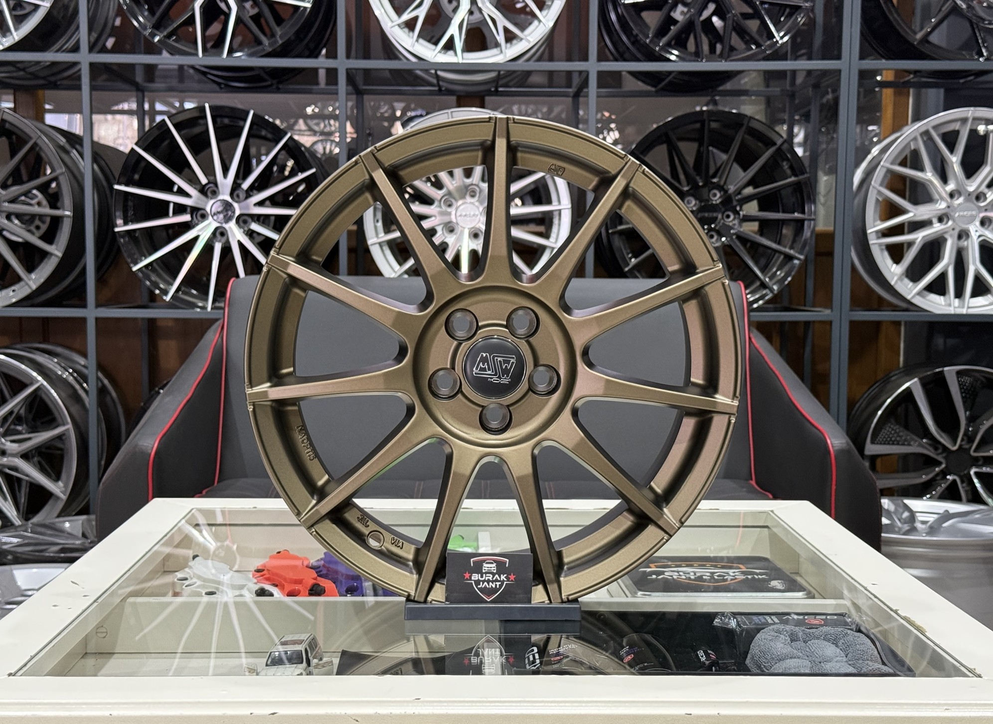 17 İNÇ 5X100 ORJ. MATT BRONZE MSW-85 JANT MODELİ (4ADET)