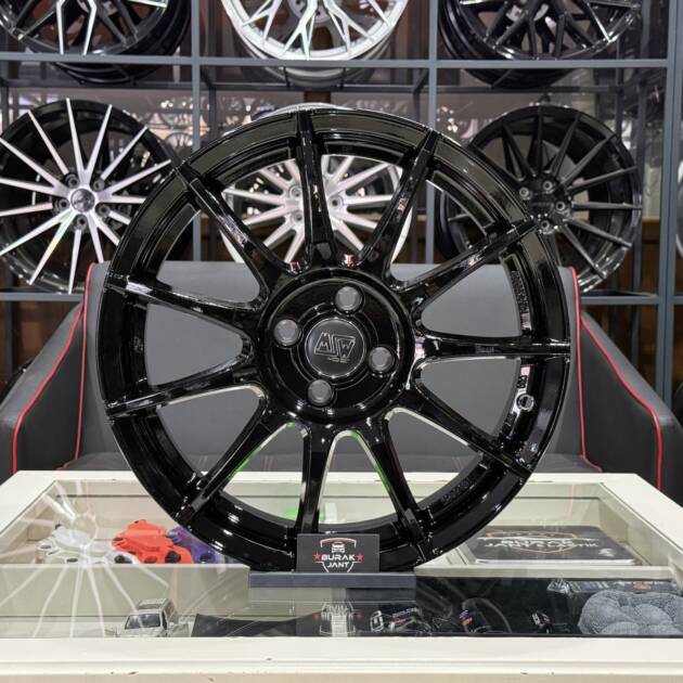 17 İNÇ 4X100 ORJ. GLOSS BLACK MSW-85 JANT MODELİ (4ADET)