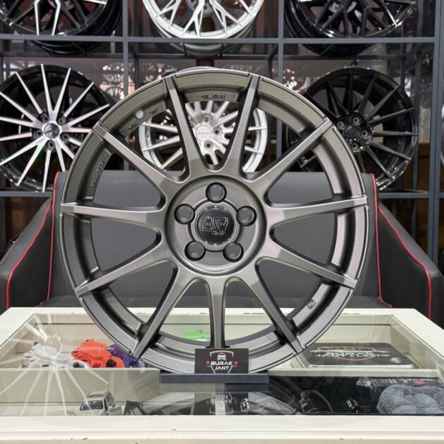 17 İNÇ 5X100 ORJ. MAT GRAFİT MSW-85 JANT MODELİ (4ADET)