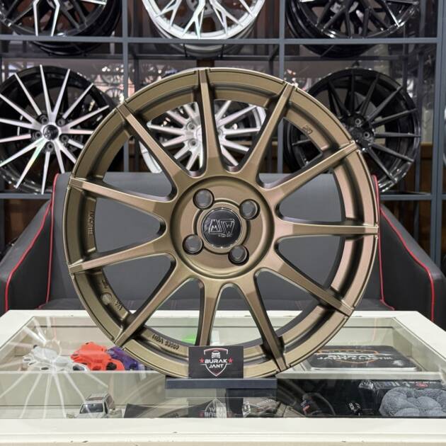17 İNÇ 4X100 ORJ. MATT BRONZE MSW-85 JANT MODELİ (4ADET)